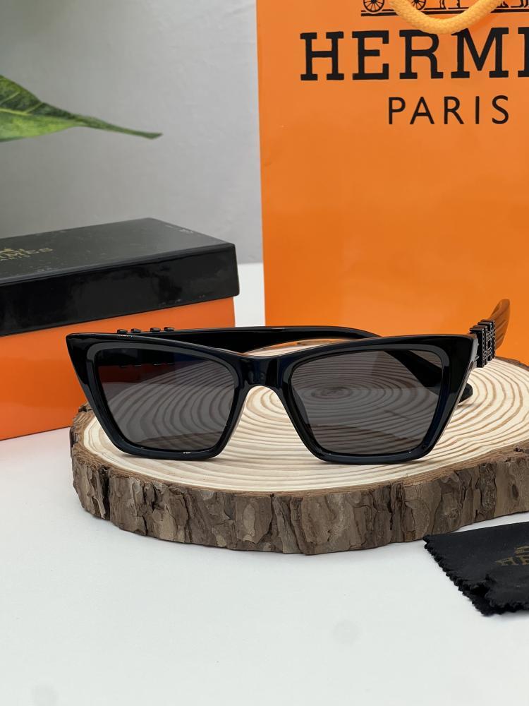 نظارة HERMES - نظارة هيرمس إطار اسود -عدسة اسود