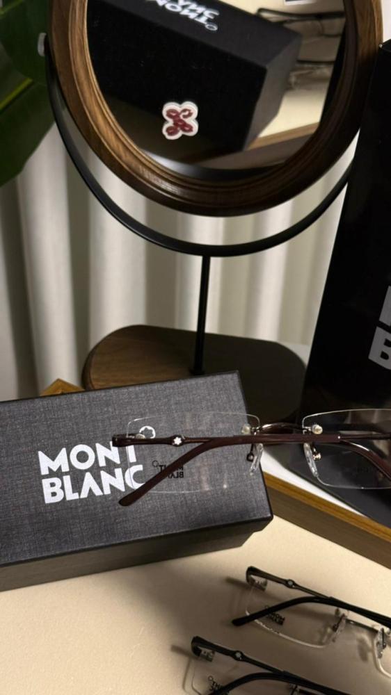 نظارة Montblanc - نظارة MONT BLANC شفاف