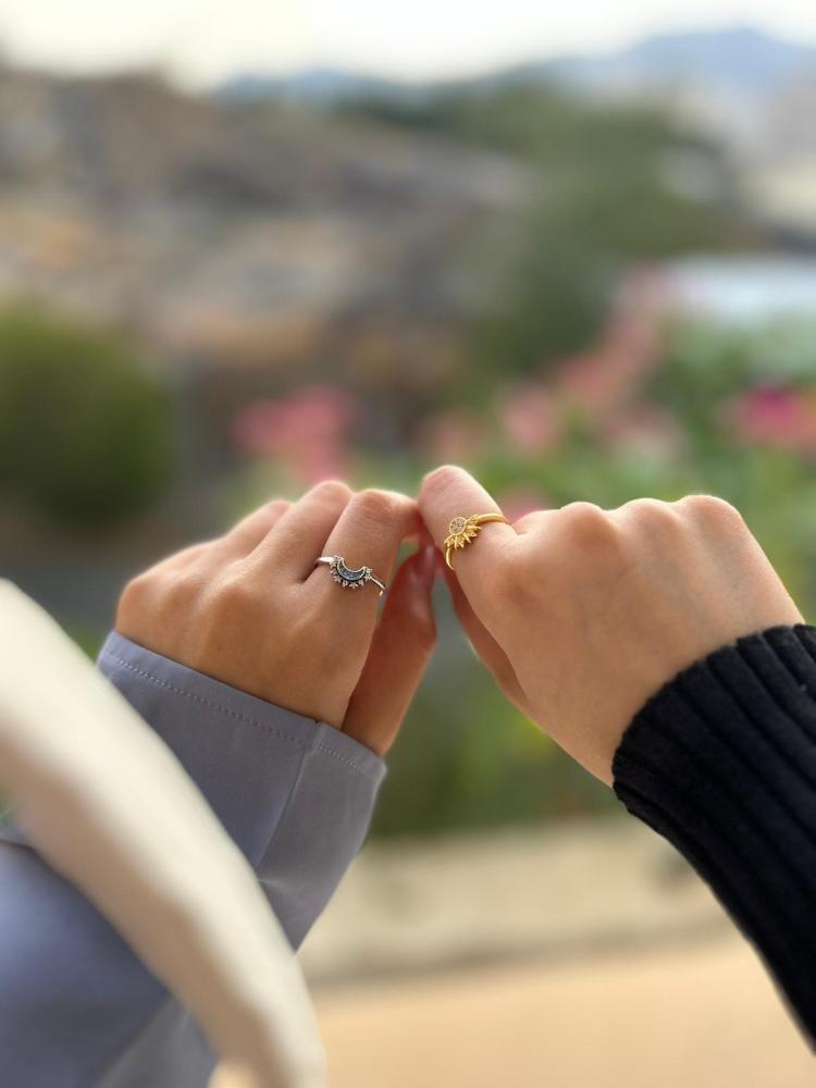 خاتم PANDORA خاتم باندورا PANDORA الشمس والقمر