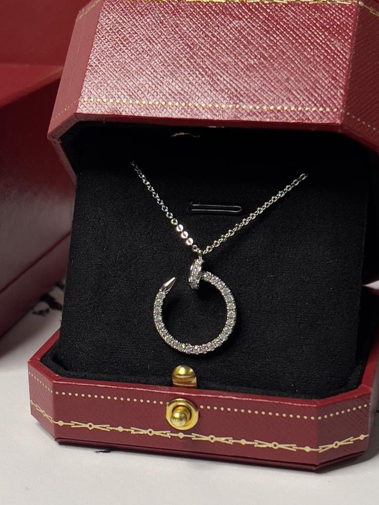 سلسال Cartier سلسال Cartier المسمار الفضي