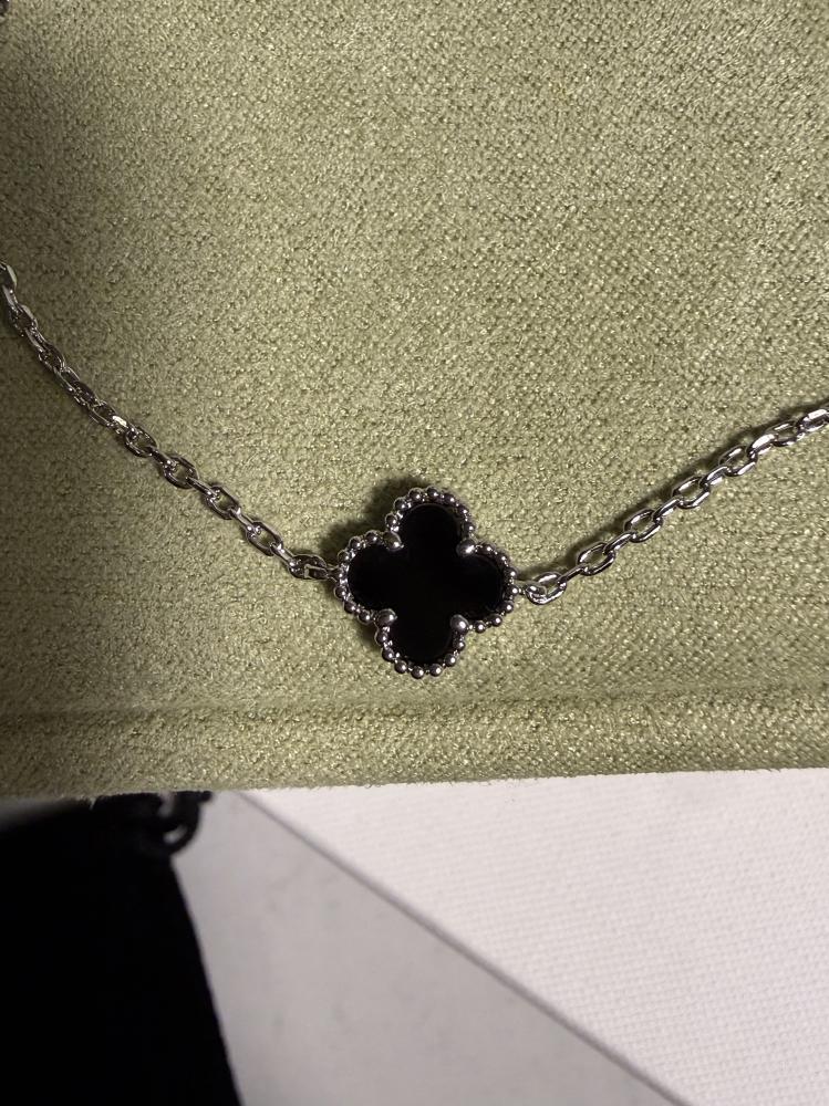 إسوارة Van Cleef & Arpels - إسوارة Van cleef فضي - أسود