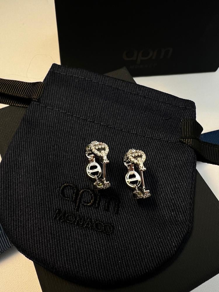 حلق مايلي مارين APM فضي