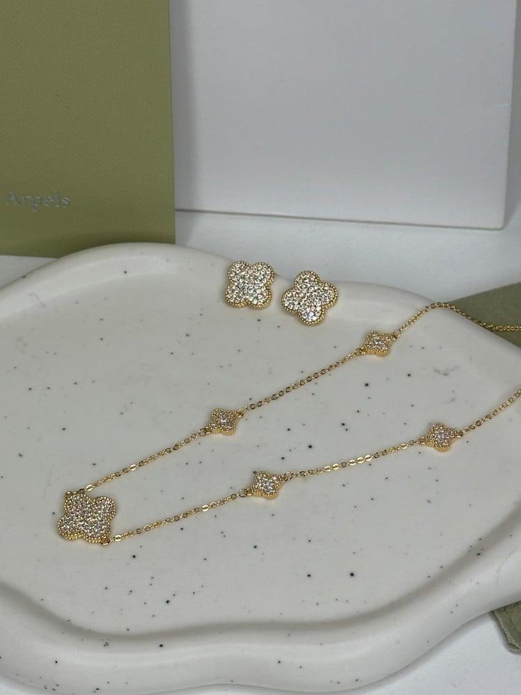 سلسال Van Cleef & Arpels - سلسال Van cleef اذهبي مع حلق