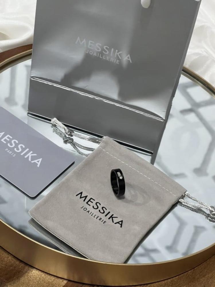 خاتم MESSIKA معدن أسود
