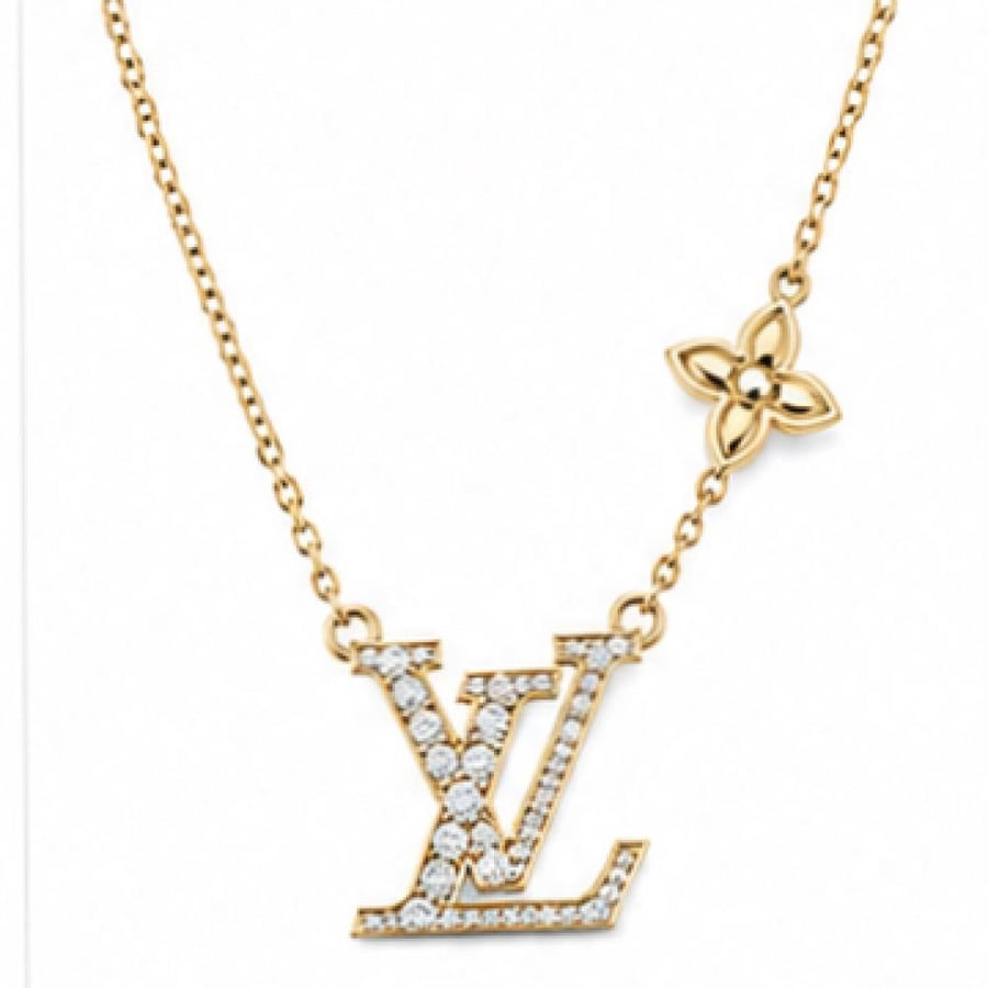 سلسال LOUIS VUITTON سلسال LOUIS VUITTON ذهبي