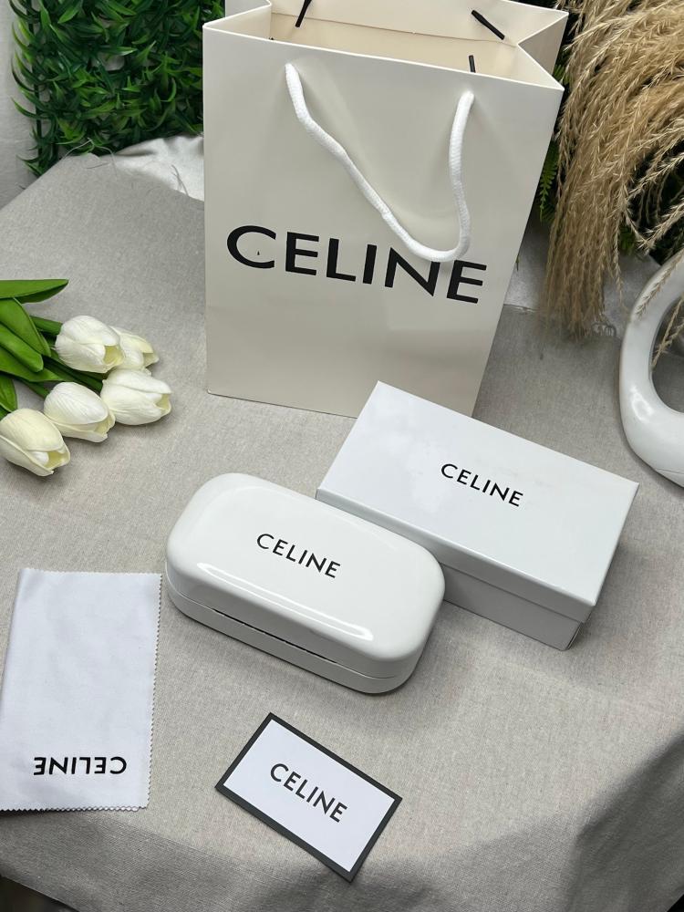 نظارة CELINE اطار ذهبي - عدسة اخضر