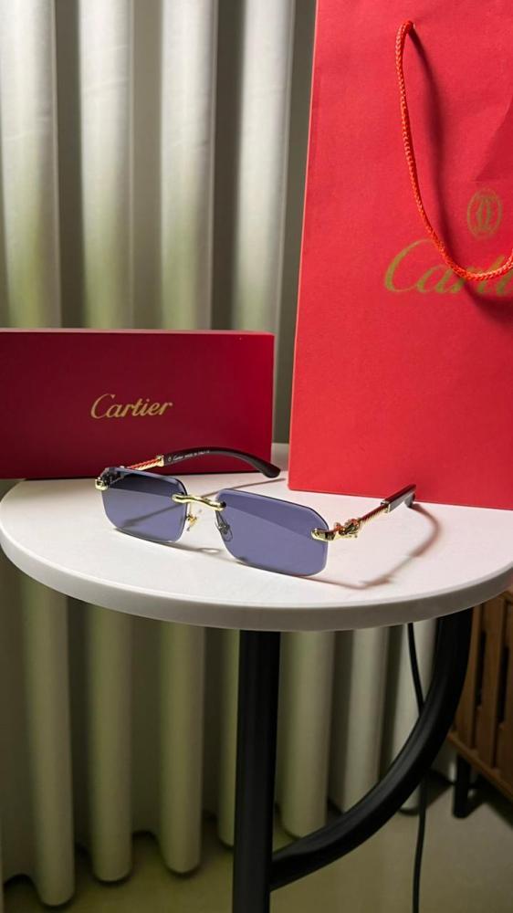 نظارة Cartier شمسيه - ملون