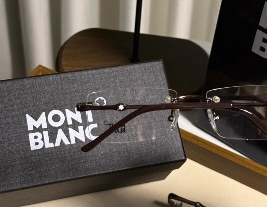نظارة Montblanc - نظارة MONT BLANC شفاف