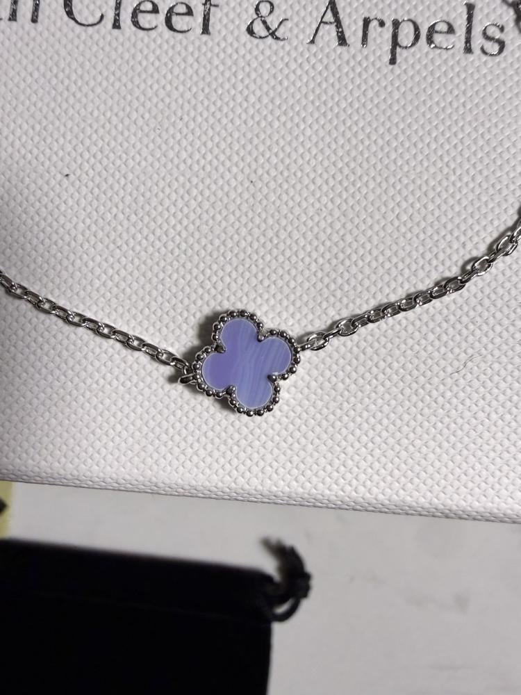 إسوارة Van Cleef & Arpels - إسوارة Van cleef فضي - فيروزي