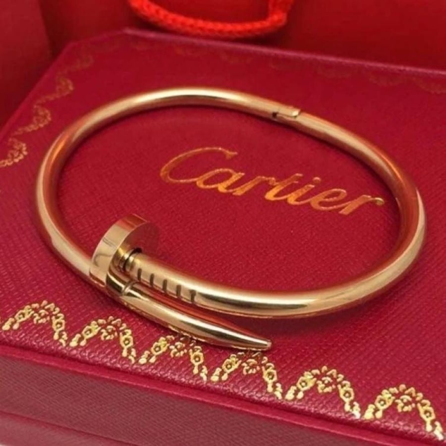 إسوارة Cartier المسمار الماسية - الذهبي