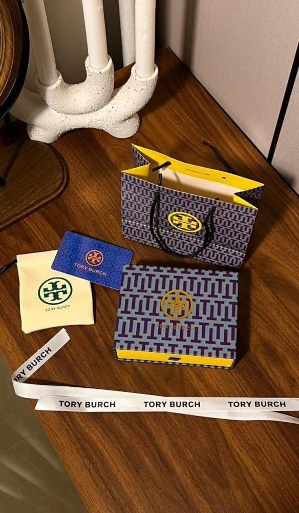 إسوارة TORY BURCH لونين ( ذهبي - فضي )