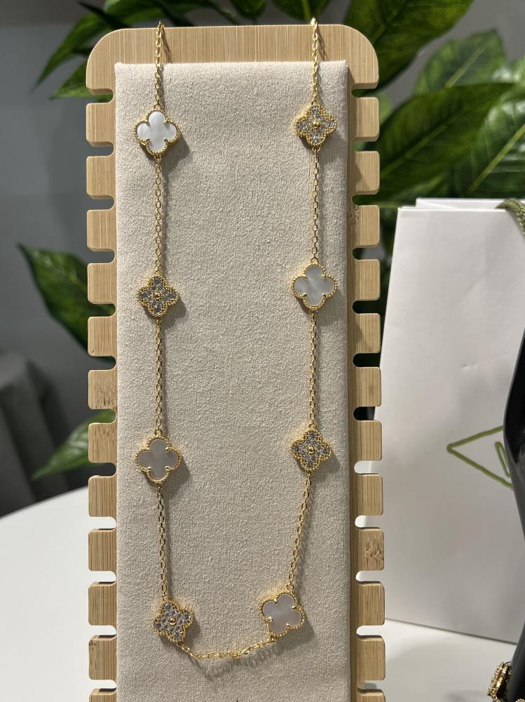 سلسال Van Cleef & Arpels - سلسال Van cleef لؤلؤي