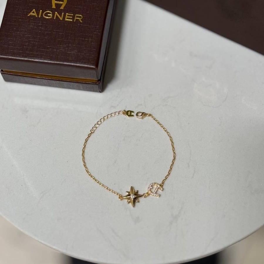 إسوارة AIGNER ذهبي