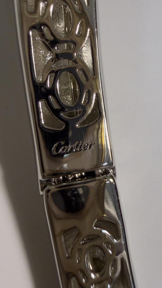طقم إكسسوارات Cartier - طقم Carter فضي