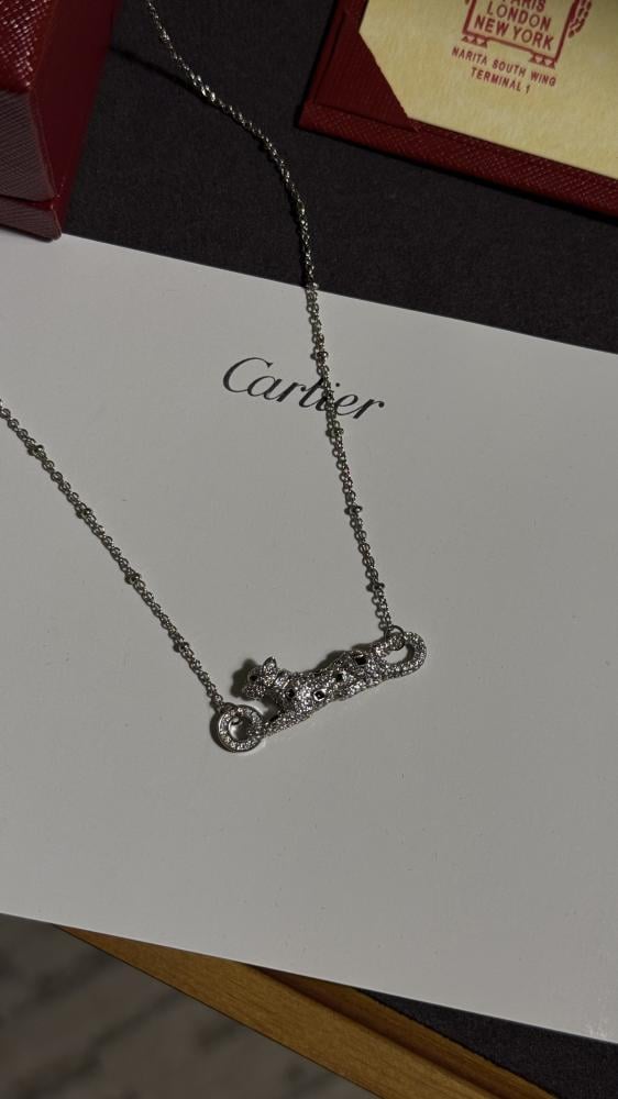 سلسال Cartier فضي
