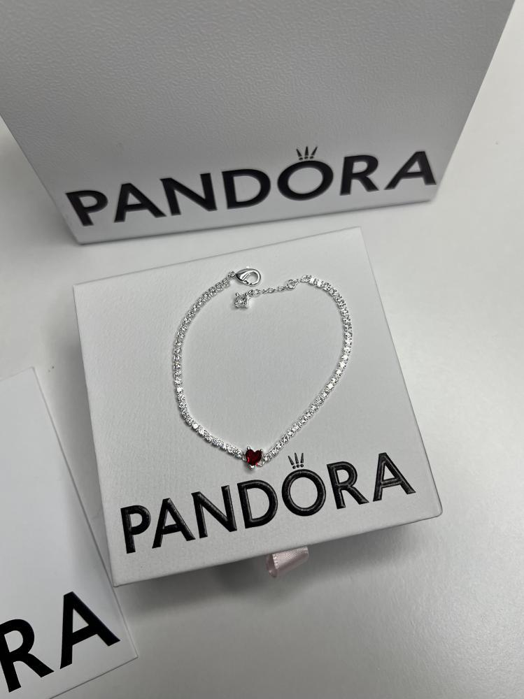 إسوارة PANDORA - إسوارة باندورا - أحمر