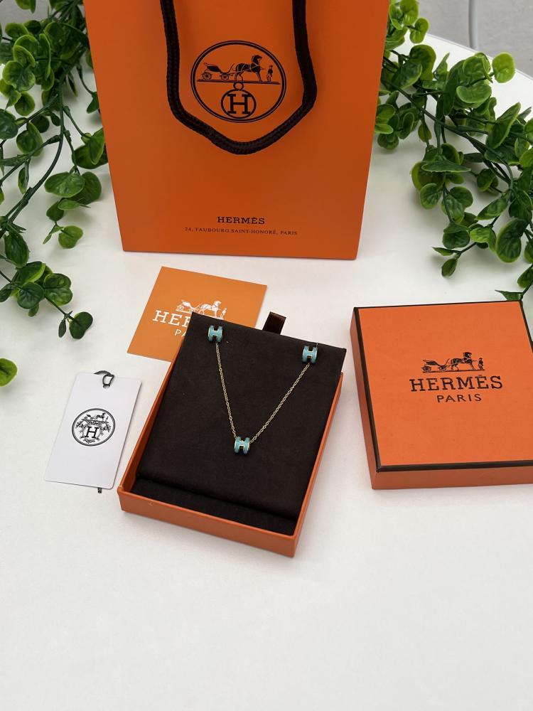 سلسال HERMES معدن ذهبي