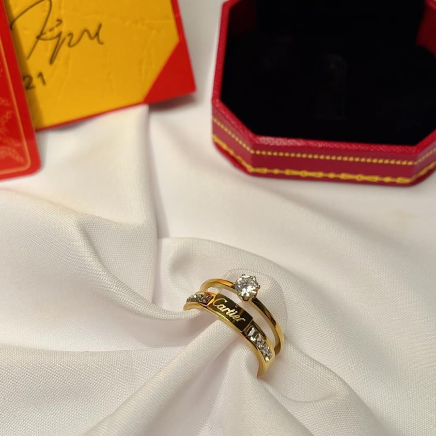 خاتم Cartier خاتم Cartier الذهبي