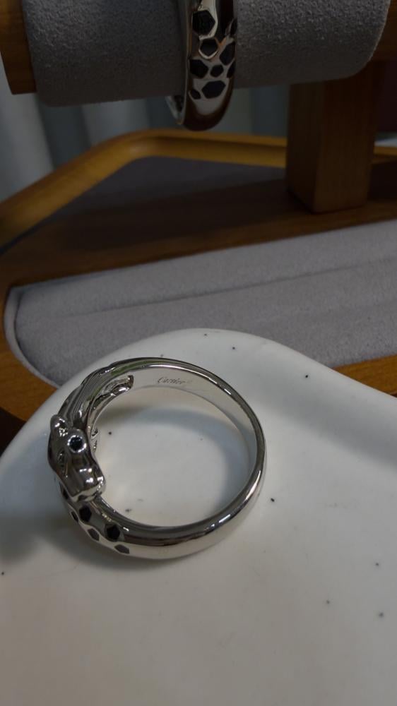 خاتم Cartier فضي
