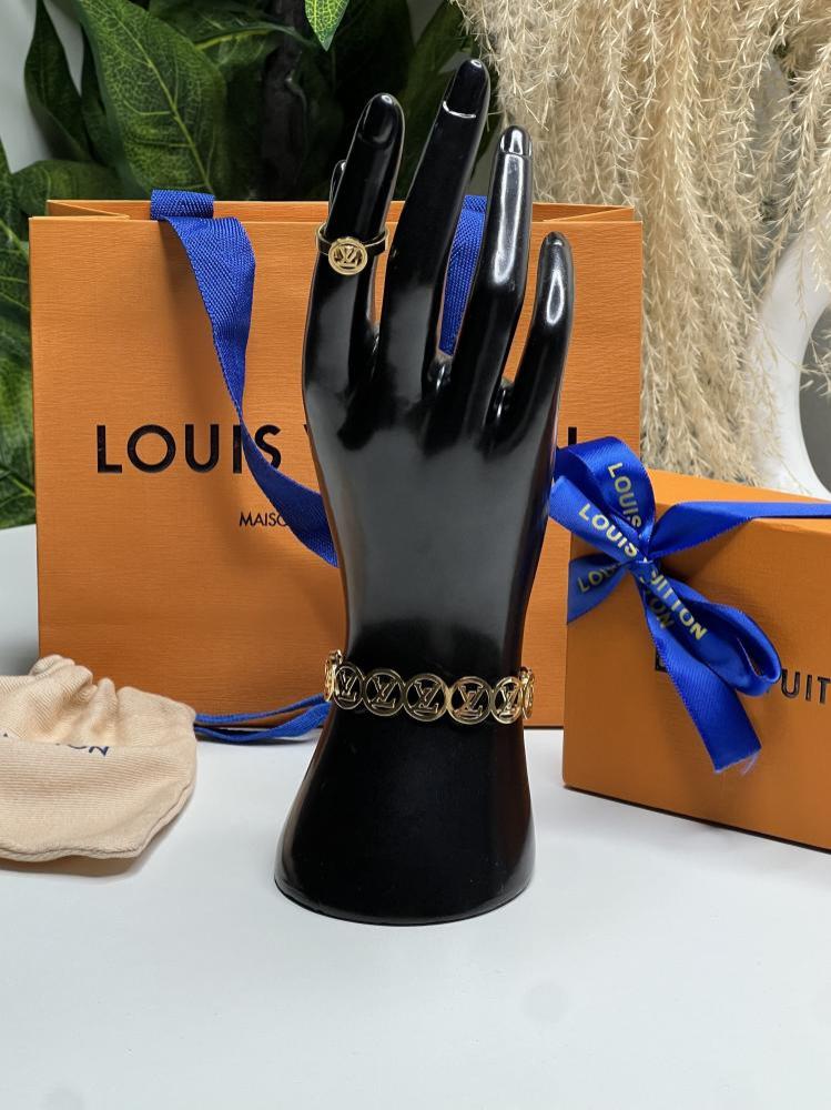 خاتم LOUIS VUITTON - اسورة + خاتم (مقاسات مفتوحه)