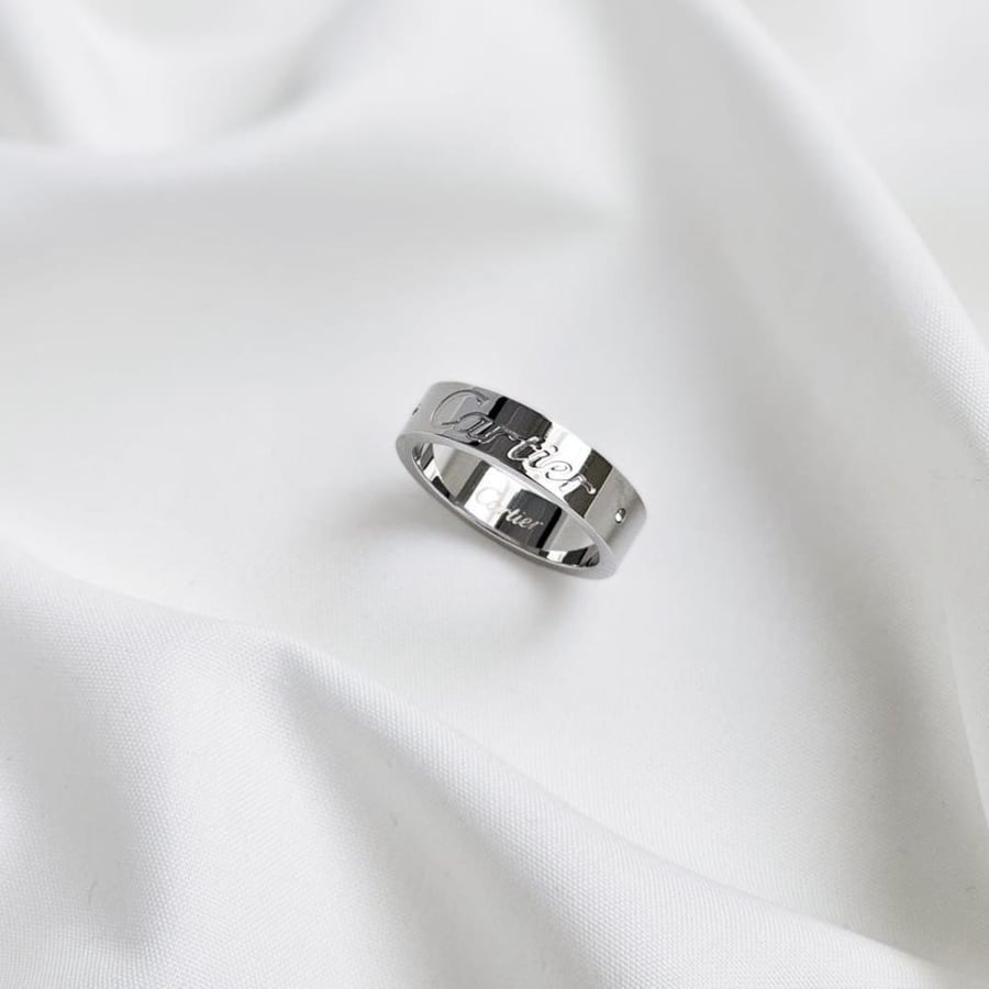 خاتم Cartier خاتم Cartier الفضي