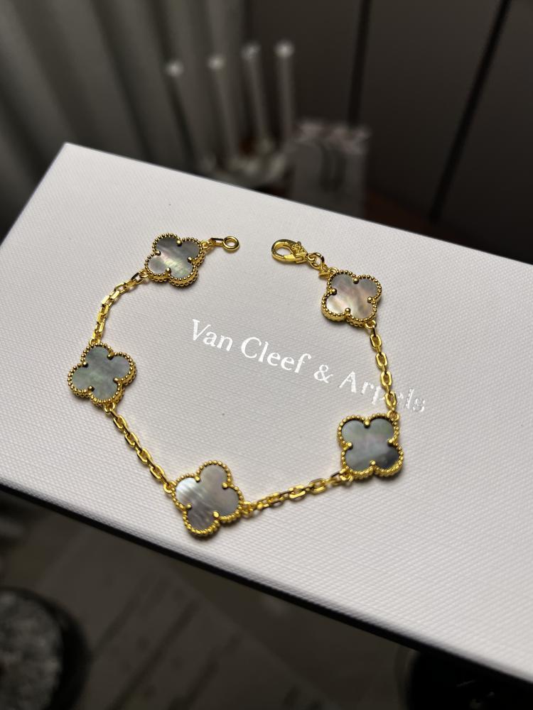 إسوارة Van Cleef & Arpels - إسوارة Van cleef ذهبي - فيروزي