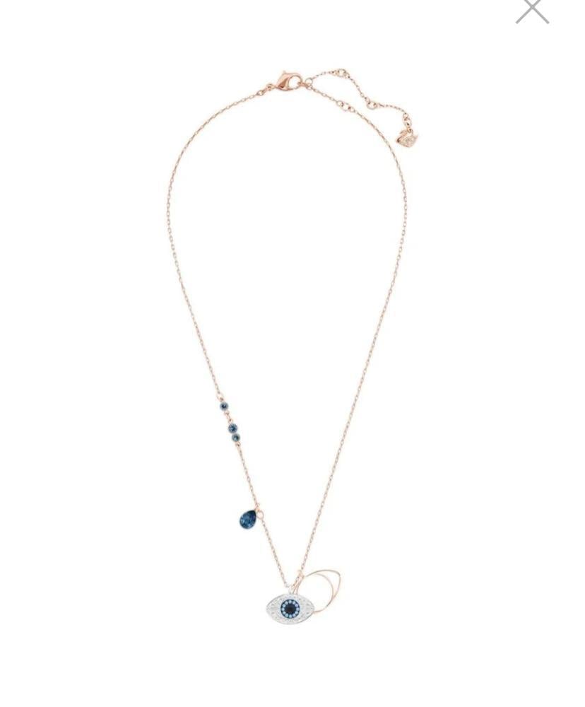 سلسال SWAROVSKI - سلسال سوارفيسكي قولد روز