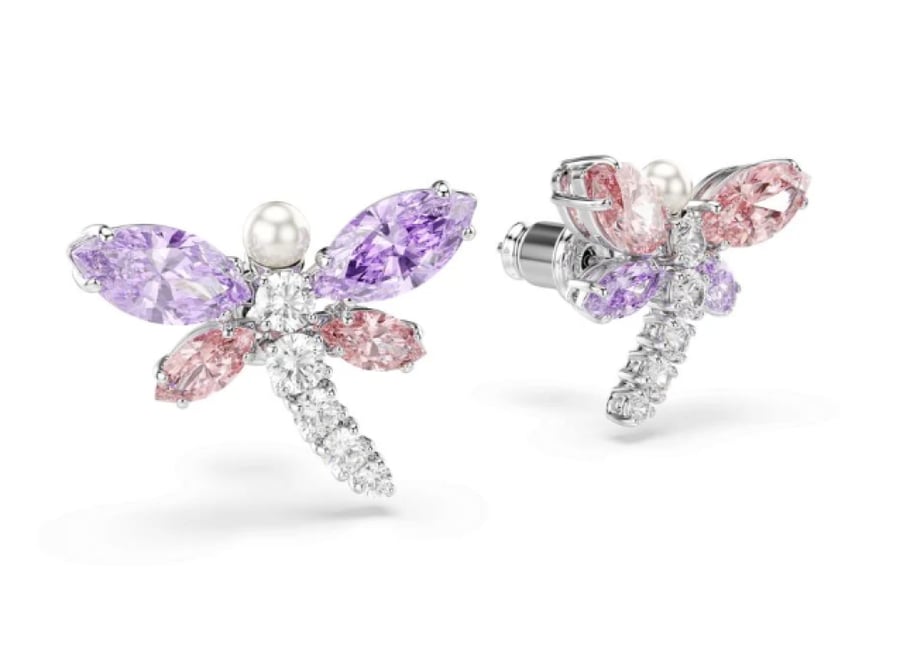 عقد Ariana Grande x Swarovski Tennis على شكل يعسوب - SWAROVSKI