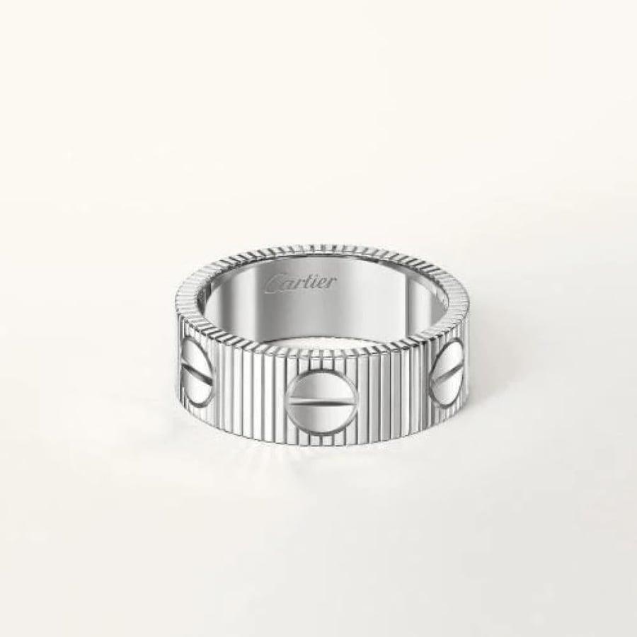 خاتم Cartier فضي
