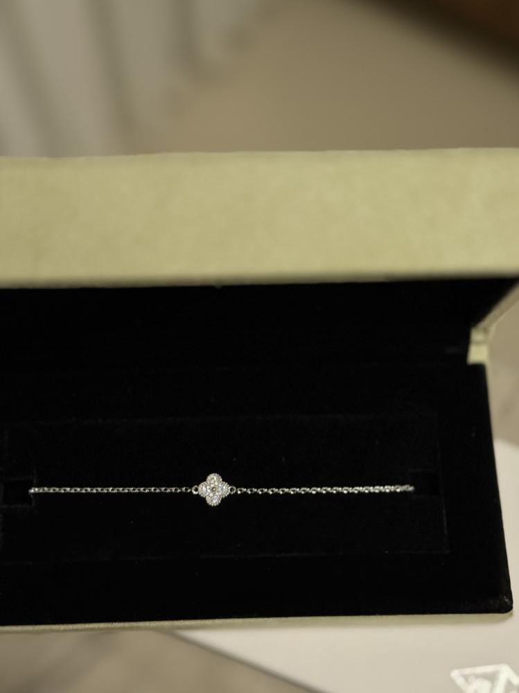 إسوارة Van Cleef & Arpels - إسوارة Van cleef فضي - كرستالات