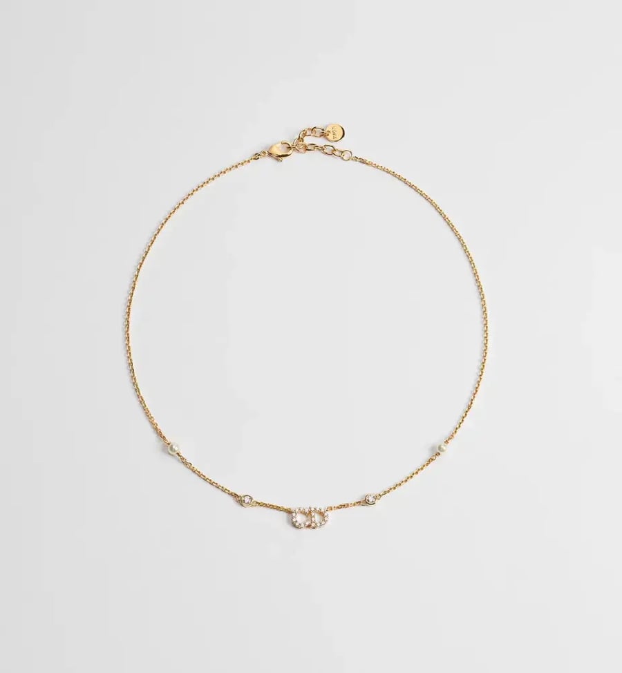 سلسال Dior سلسال Dior ذهبي لؤلؤة