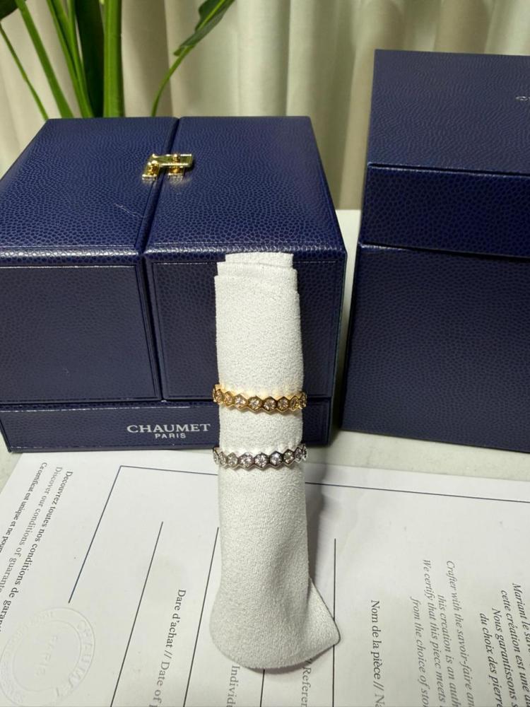 خاتم CHAUMET خاتم CHAUMET خاتم شوميه ذهبي فضي