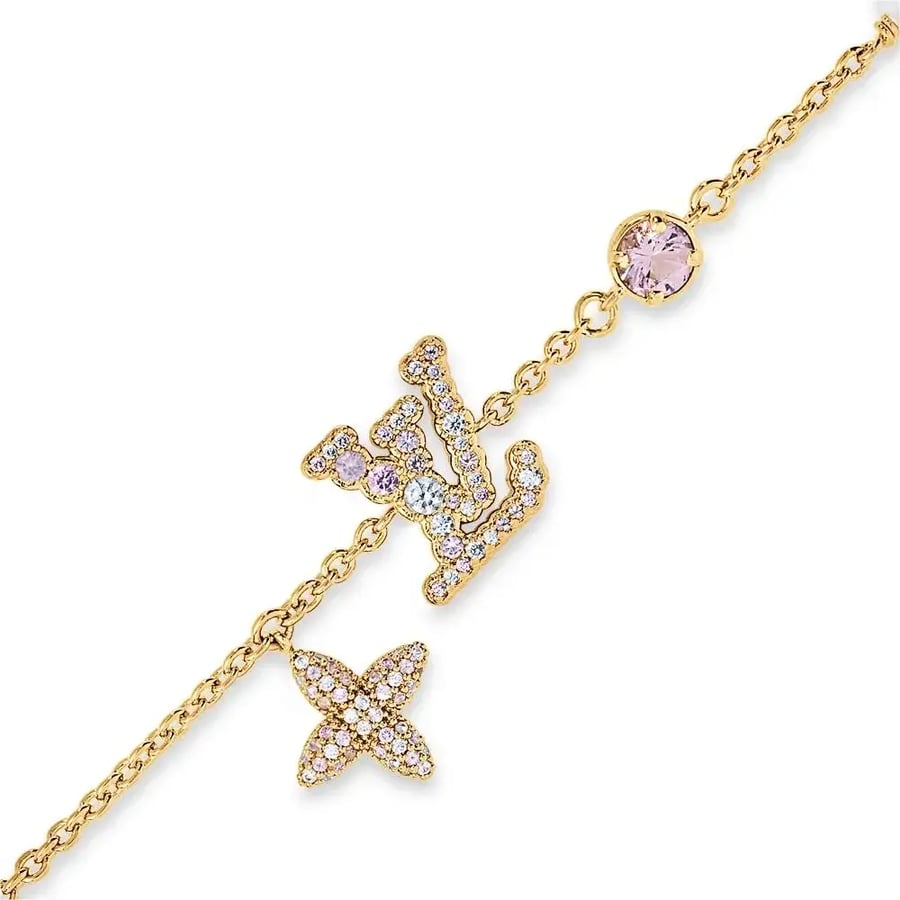 إسوارة LOUIS VUITTON معدن ذهبي