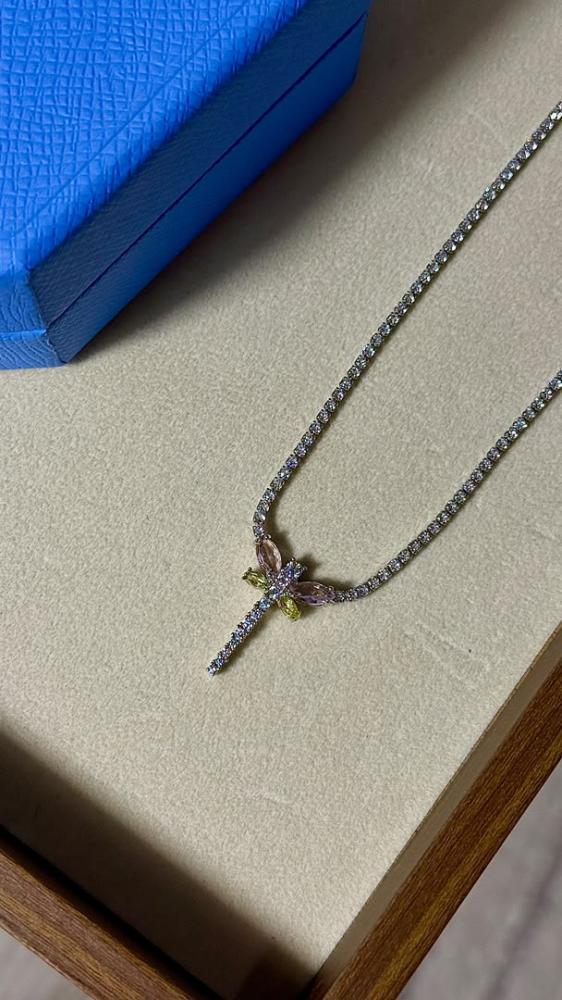 سلسال SWAROVSKI - سلسال اليعسوب سواروفسكي
