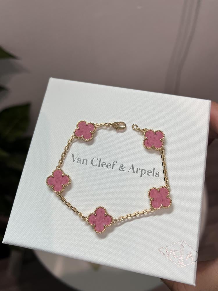 إسوارة Van Cleef & Arpels - إسوارة Van cleef اذهبي -وردي