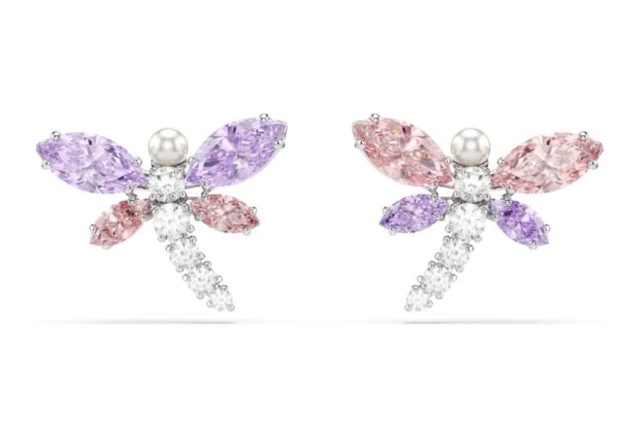 عقد Ariana Grande x Swarovski Tennis على شكل يعسوب - SWAROVSKI