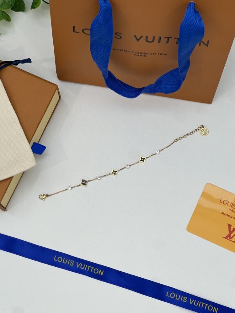 إسوارة LOUIS VUITTON معدن ذهبي أسود