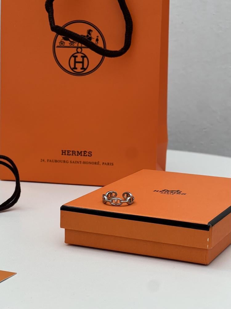 خاتم HERMES فضي