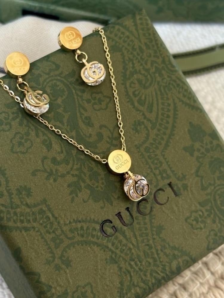 سلسال GUCCI سلسال GUCCI معدن ذهبي