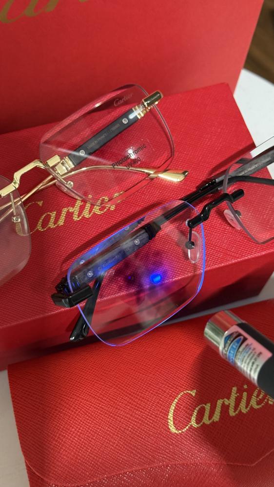 نظارة Cartier شمسيه - ملون