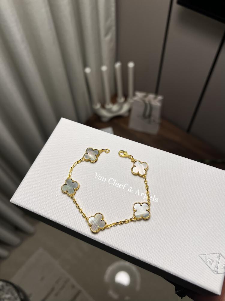 إسوارة Van Cleef & Arpels - إسوارة Van cleef ذهبي - فيروزي