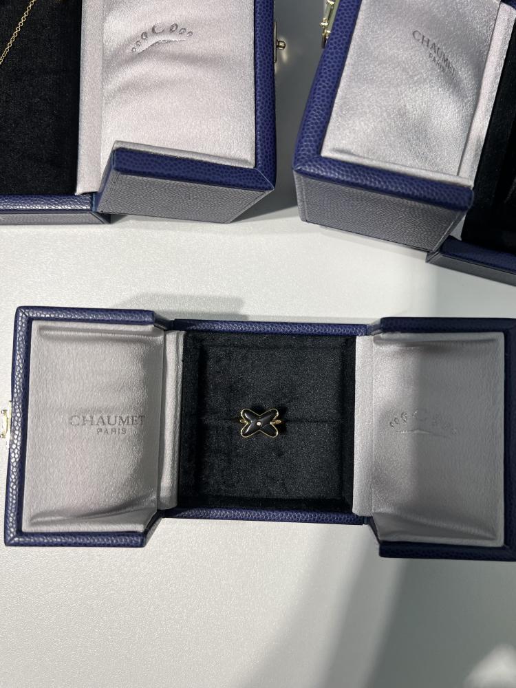 طقم إكسسوارات CHAUMET - طقم شوميه أسود