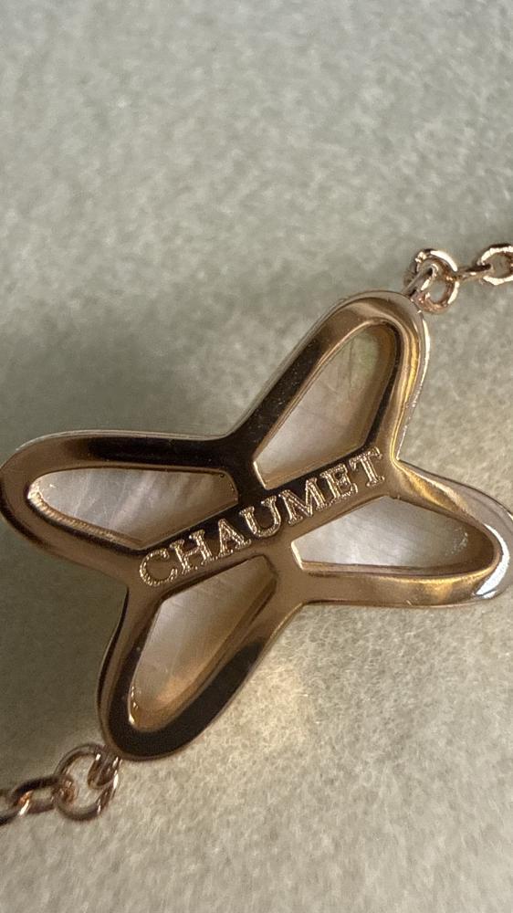 إسوارة CHAUMET - اسوارة شوميه روز قولد - أبيض