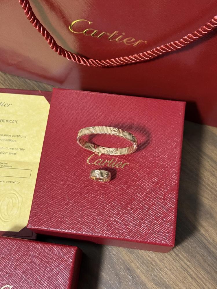 أسوارة + خاتم Cartier مقاس 15 سم