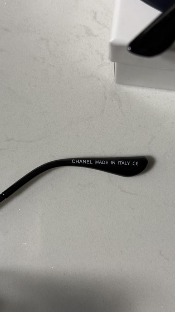 نظارة CHANEL لاطار اسود عدسه اسود