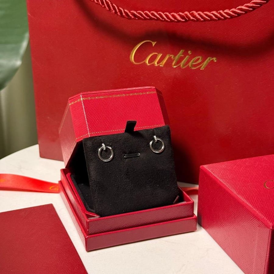 حلق Cartier - حلق كارتيه - لون روز قولد