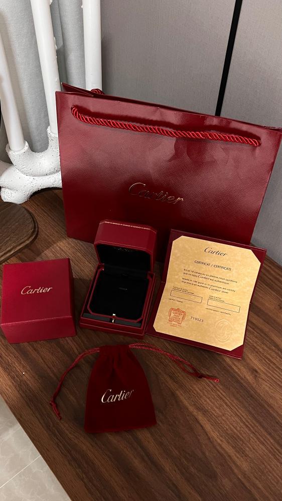 خاتم Cartier فضي
