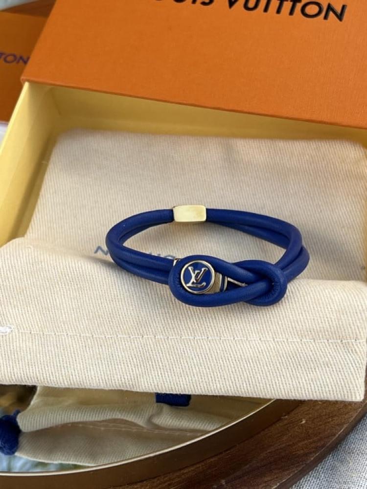 إسوارة LOUIS VUITTON إسوارة LOUIS VUITTON جلد ومعدن ذهبي