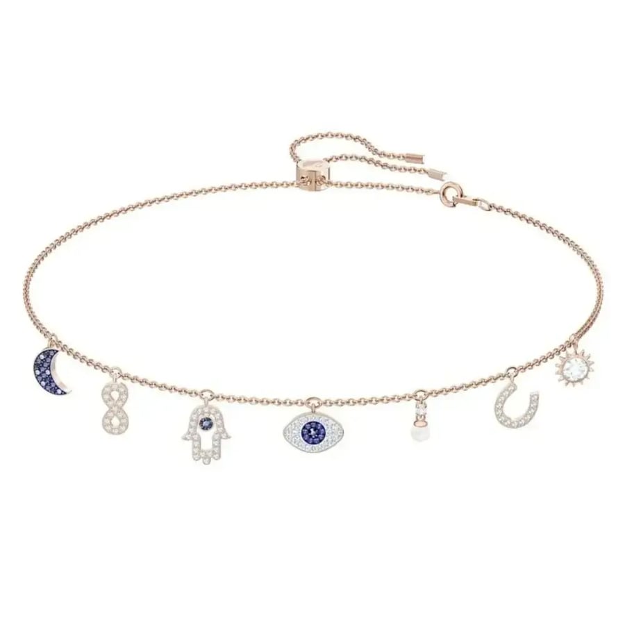 سلسال SWAROVSKI سلسال SWAROVSKI سلسال سوارفيسكي شوكر