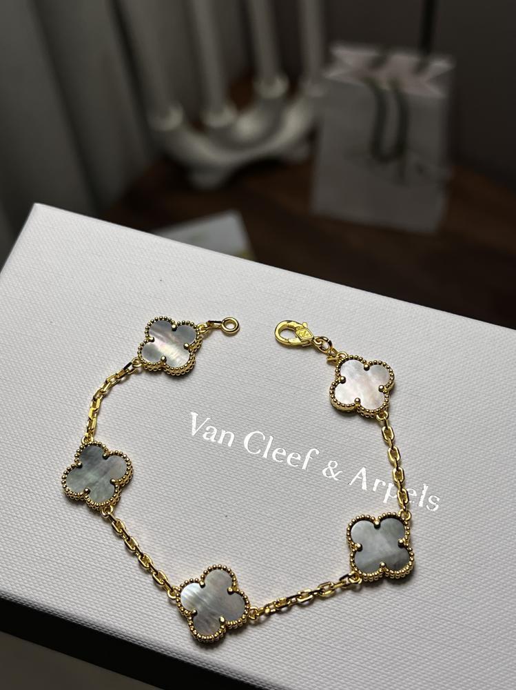 إسوارة Van Cleef & Arpels - إسوارة Van cleef ذهبي - فيروزي